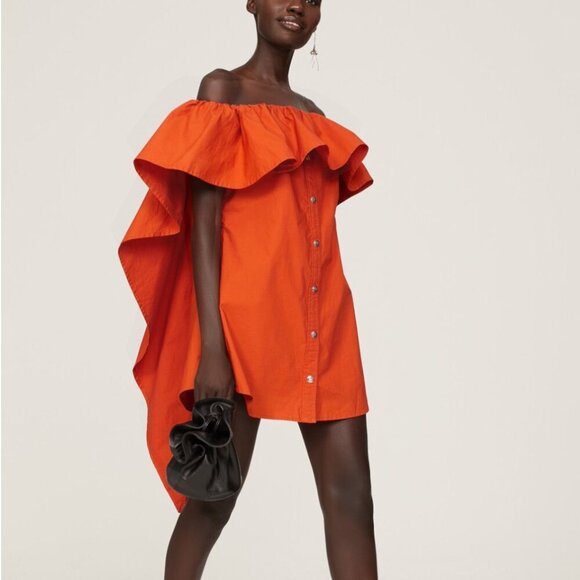 THEBE MAGUGU Off The Shoulder Dress Size Small - Picture 4 of 8